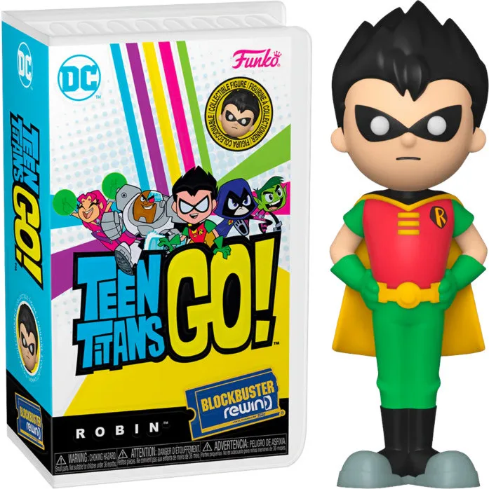 Blockbuster Rewind - Teen Titans Go!: Robin van Funko – cover