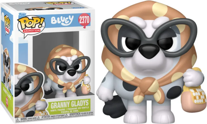 Bluey Funko Pop Vinyl: Granny Gladys van Funko – cover