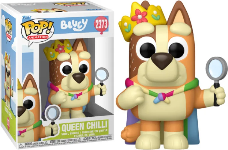 Bluey Funko Pop Vinyl: Queen Chili by Funko – cover