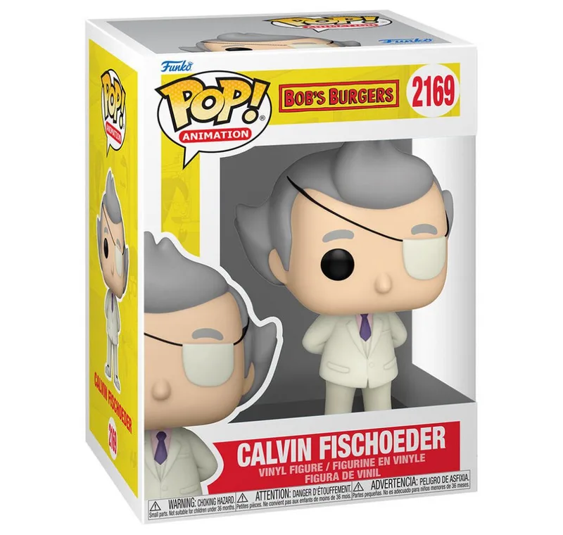 Bob's Burgers Funko Pop Vinyl: Calvin Fischoeder fra Funko – cover 2 af 3