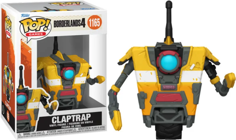 Borderlands 4 Funko Pop Vinyl Figure: Claptrap by Funko – cover