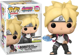 Boruto Funko Pop Vinyl: Boruto with Rasengan (Amazon Exclusive)(Glows in the Dark) by Funko – cover 1 of 2