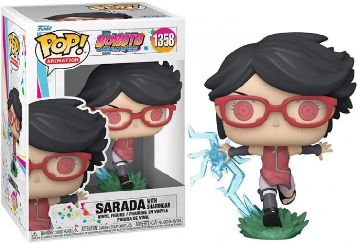 Boruto Funko Pop Vinyl: Sarada with Sharingan van Funko – cover 1 van 2