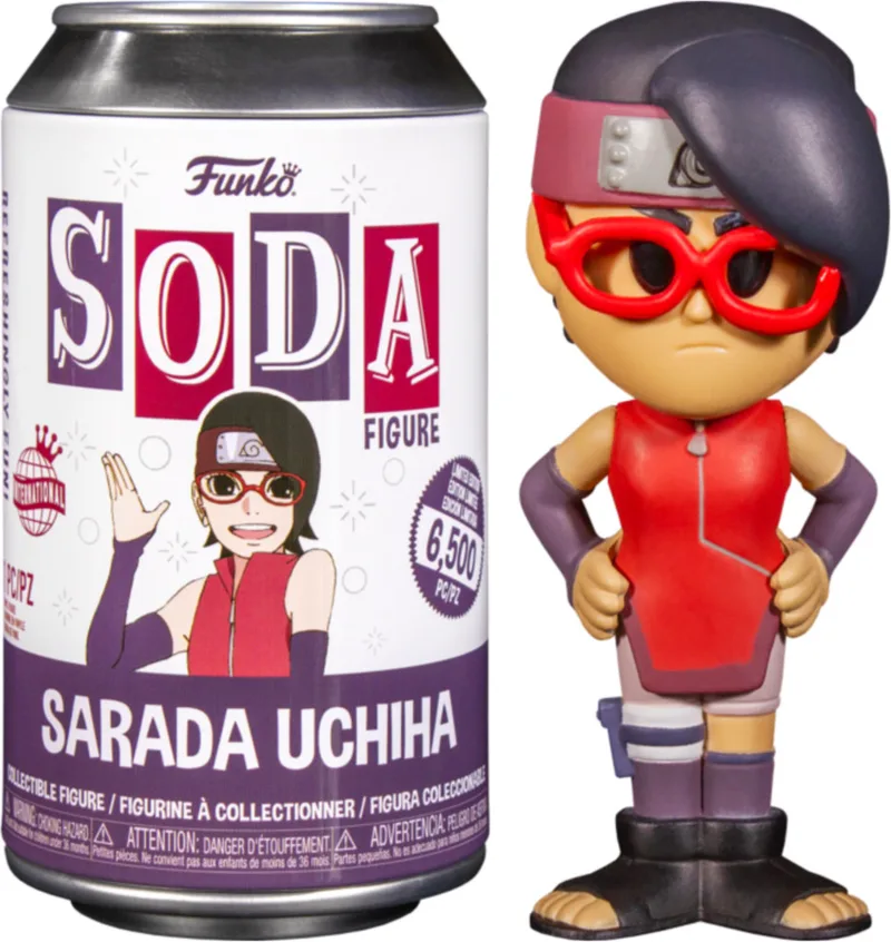 Boruto Funko Vinyl Soda: Sarada Uchiha by Funko – cover