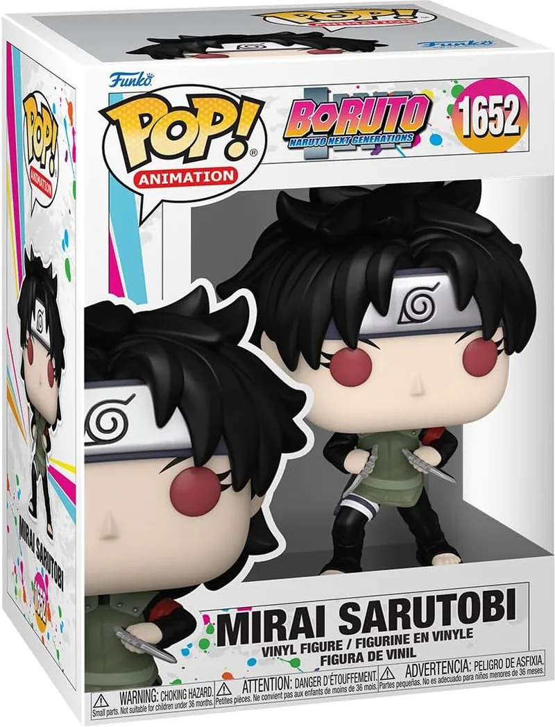 Boruto Naruto Next Generation Funko Pop Vinyl: Mirai Sarutobi by Funko – cover 1 of 2