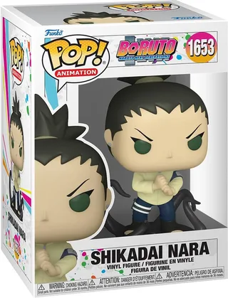 Boruto Naruto Next Generation Funko Pop Vinyl: Shikadai Nara van Funko – cover 1 van 2