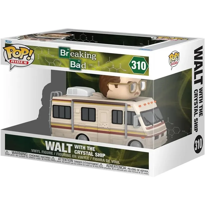 Breaking Bad Funko Pop Rides Vinyl: Walt with the Crystal Ship (310) by Funko – cover 3 of 3