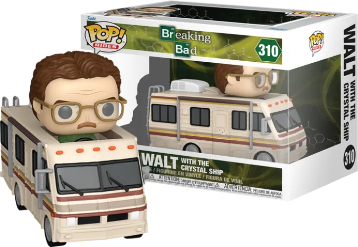 Breaking Bad Funko Pop Rides Vinyl: Walt with the Crystal Ship (310) by Funko – cover 1 of 3