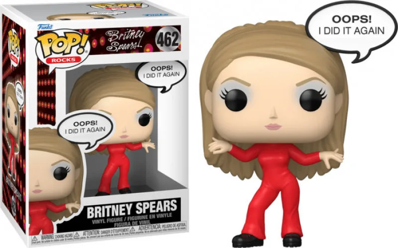 Britney Spears Funko Pop Vinyl: Britney Spears (Oops, I Did It Again) van Funko – cover 1 van 3