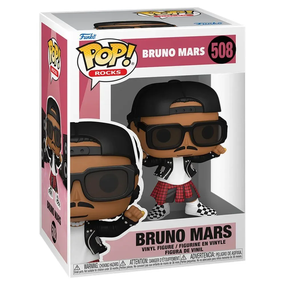 Bruno Mars Figur från Funko – omslag