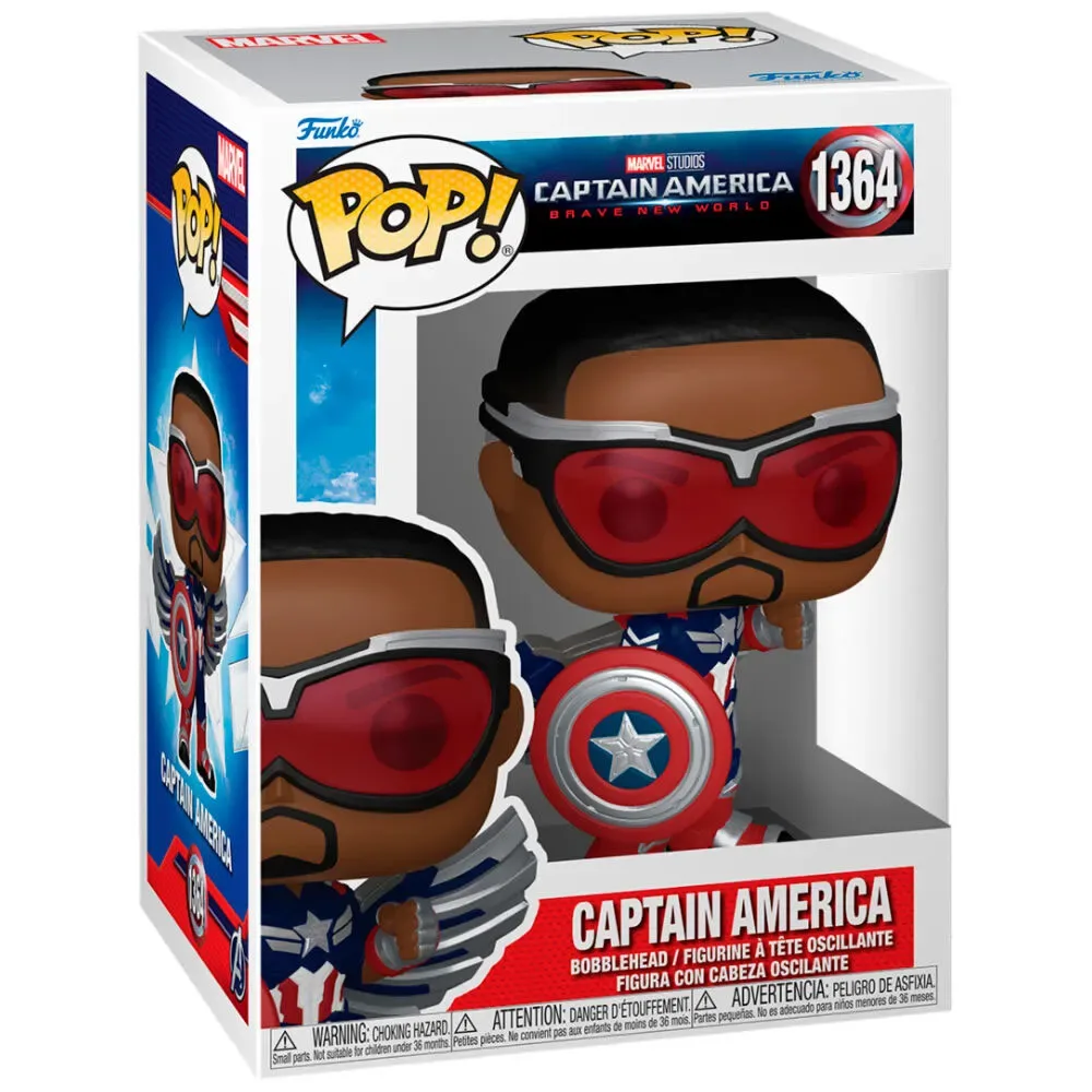 Captain America Marvel Heerlijke Nieuwe Wereld-figuur by Funko – cover