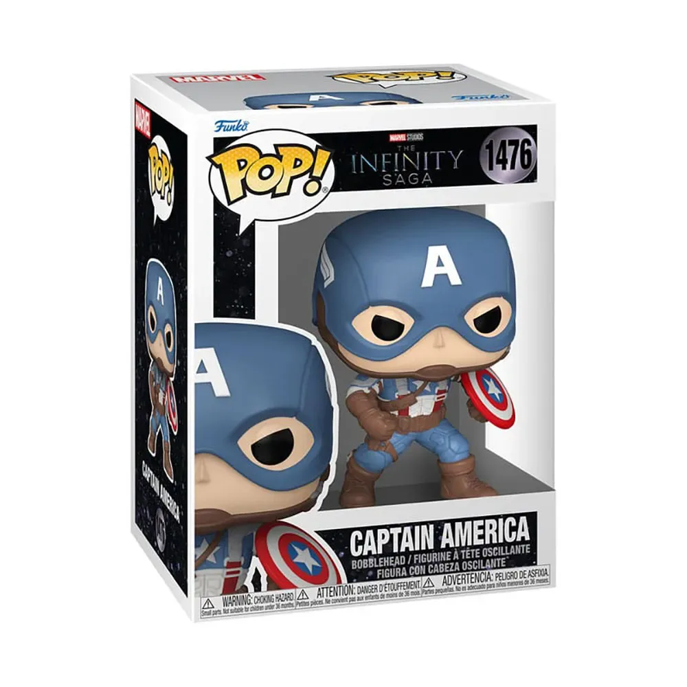Kaptajn Amerika Forundring Infinity-sagaen-figur fra Funko – cover