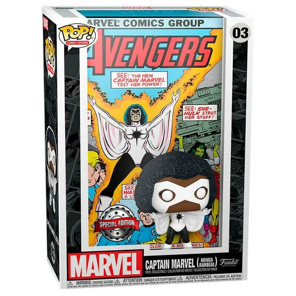 Kaptajn Marvel Figur 9 Cm fra Funko – cover
