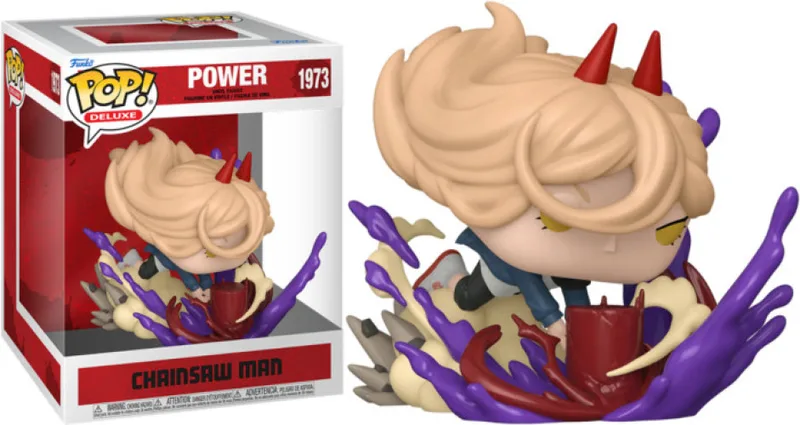 Chainsaw Man Deluxe Funko Pop Vinyl: Power (Blood Mallet) by Funko – cover 1 of 2