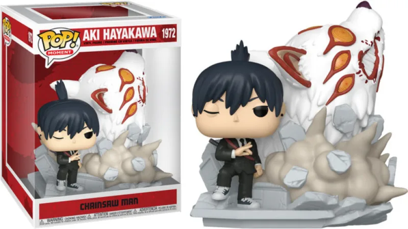 Chainsaw Man Funko Pop! Moment Vinyl: Aki Hayakawa (Fox Devil) by Funko – cover