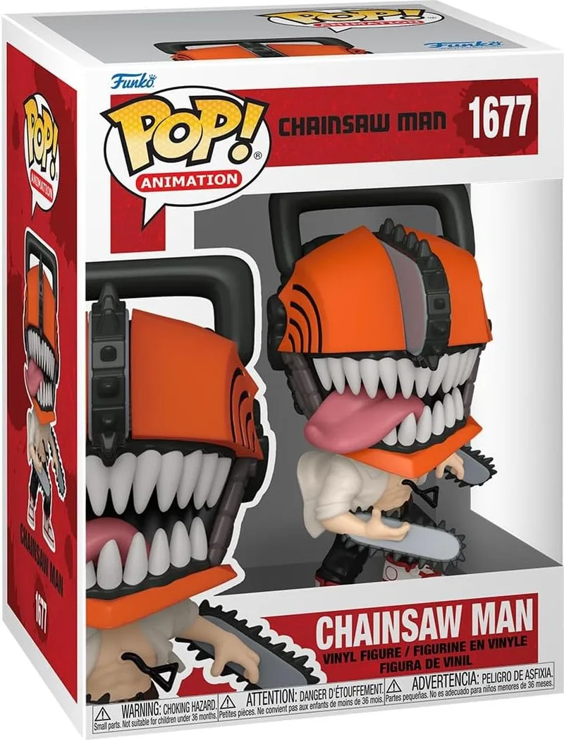 Chainsaw Man Funko Pop Vinyl: Chainsaw Man van Funko – cover 1 van 4