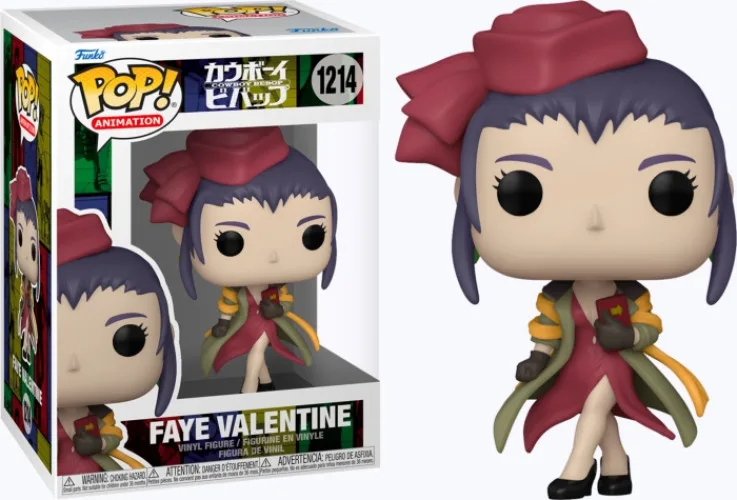 Cowboy Bebop Funko Pop Vinyl: Faye Valentine van Funko – cover 1 van 2