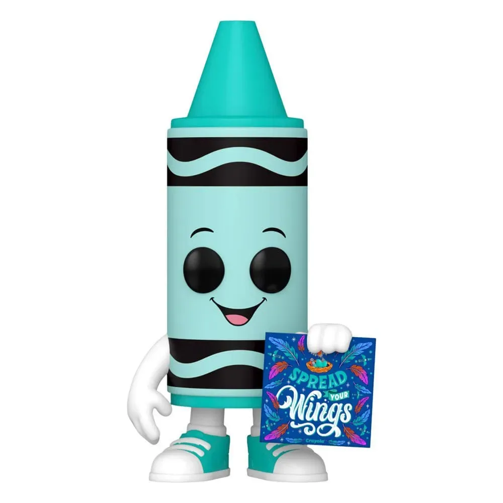 Crayola Blauwgroen Waskrijtje-vriendelijkheidsfiguur 9 Cm by Funko – cover