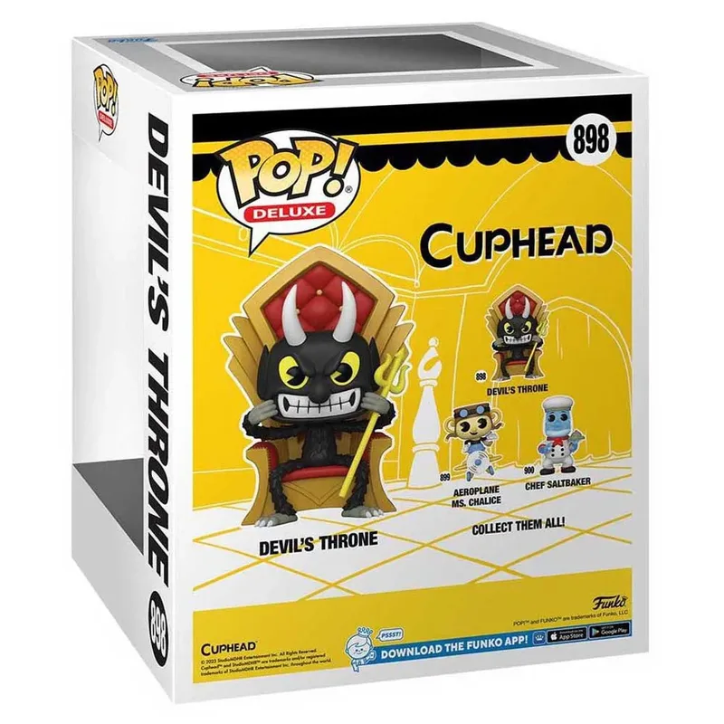 Cuphead Funko Pop Deluxe Vinyl: Devil's Throne van Funko – cover 2 van 3