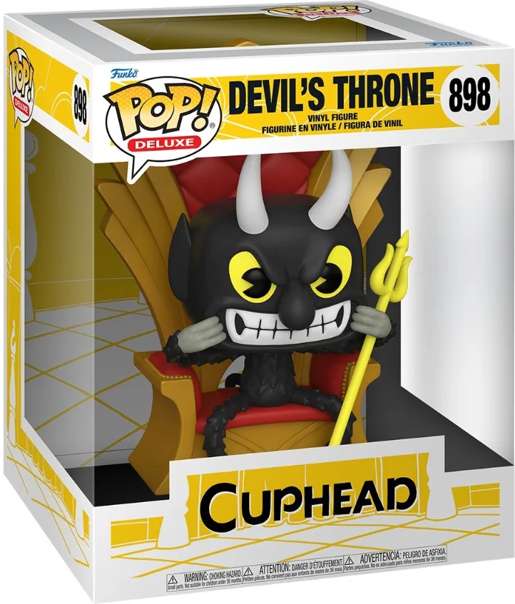 Cuphead Funko Pop Deluxe Vinyl: Devil's Throne van Funko – cover 1 van 3