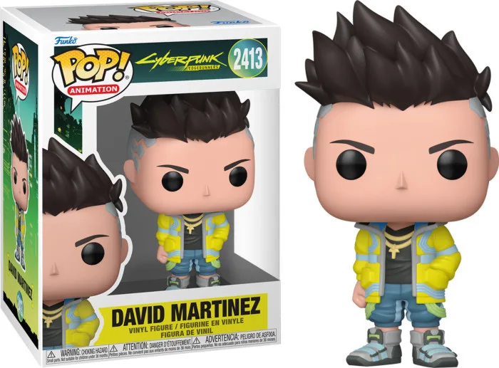 Cyberpunk: Edgerunner Funko Pop Vinyl: David Martinez van Funko – cover