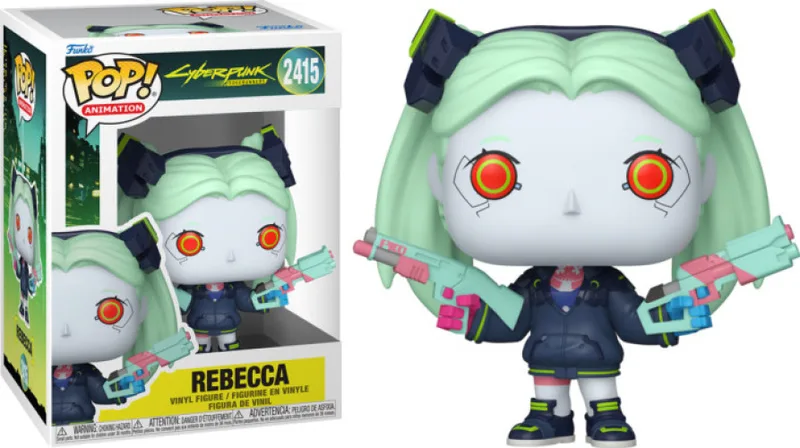 Cyberpunk: Edgerunner Funko Pop Vinyl: Rebecca de Funko – jaquette
