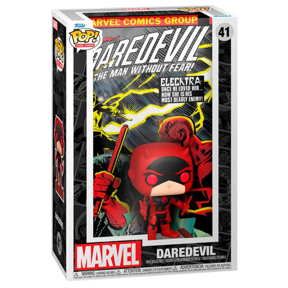 Daredevil Marvel Stripboekomslagfiguur van Funko – cover