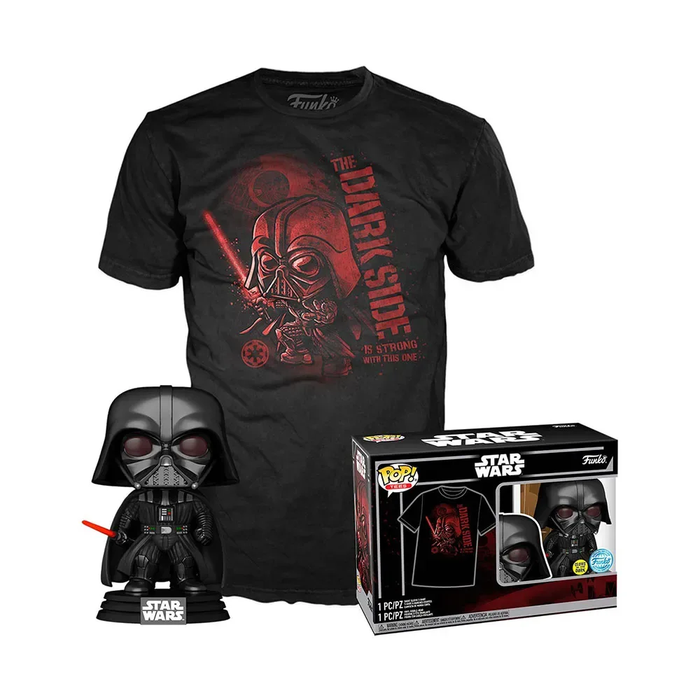 T-shirt à Manches Courtes Darth Vader Star Wars de Funko – jaquette