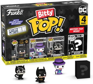 DC Batman Funko Bitty Pop! 4-Pack: Batman / The Joker / Catwoman by Funko – cover 1 of 3