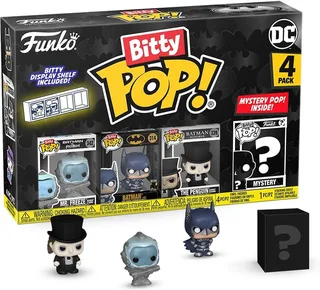 DC Batman Funko Bitty Pop! 4-Pack: Mr. Freeze / Batman / The Penguin van Funko – cover 1 van 2