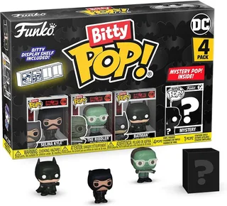 DC Batman Funko Bitty Pop! 4-Pack: Selina Kyle / The Riddler / Batman by Funko – cover 1 of 2
