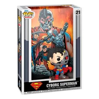 DC Comic Cover Funko Pop Vinyl: Cyborg Superman van Funko – cover 2 van 2