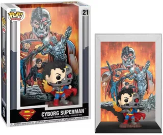 DC Comic Cover Funko Pop Vinyl: Cyborg Superman van Funko – cover 1 van 2
