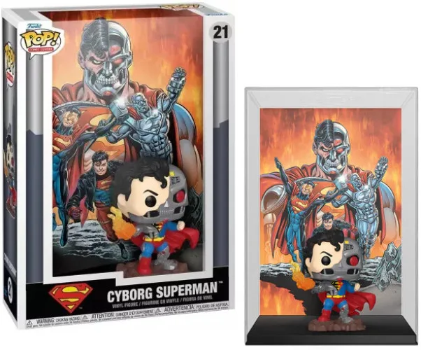 DC Comic Cover Funko Pop Vinyl: Cyborg Superman van Funko – cover 1 van 2