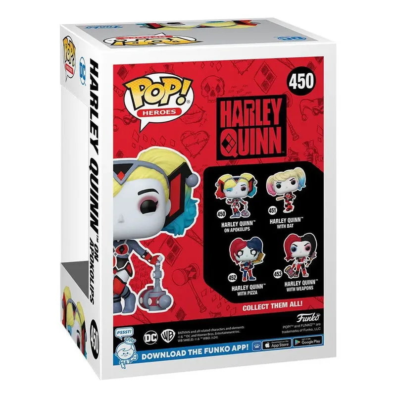 DC Harley Quinn Funko Pop Vinyl: Harley Quinn On Apokolips by Funko – cover 2 of 3