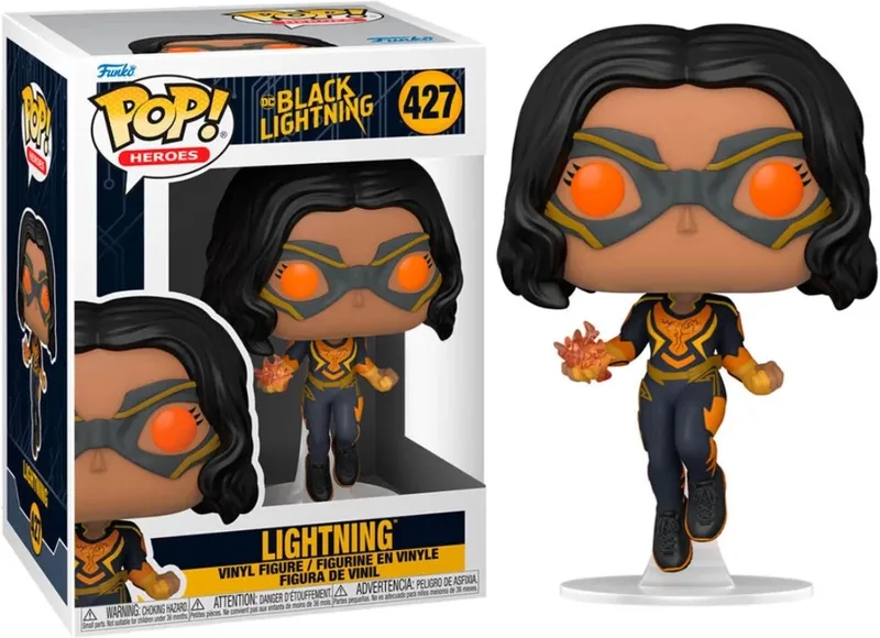 DC's Black Lightning Funko Pop Vinyl: Lightning van Funko – cover 1 van 3