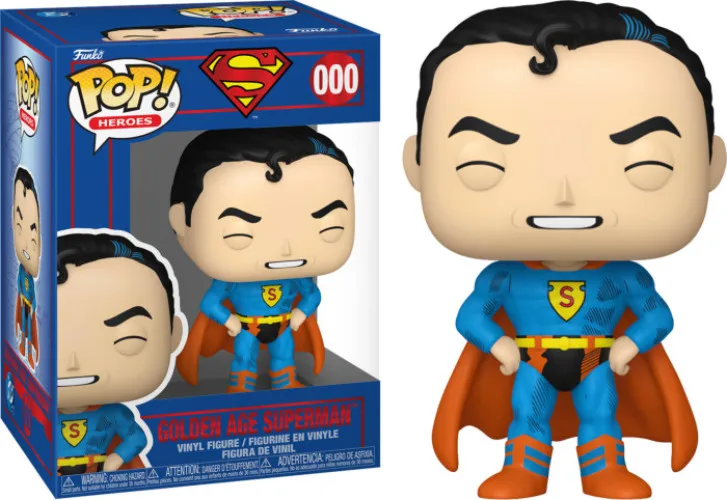DC Superman Funko Pop Vinyl: Golden Age Superman by Funko – cover 1 of 2