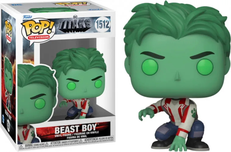 DC Titans Funko Pop Vinyl: Beast Boy by Funko – cover 1 of 2