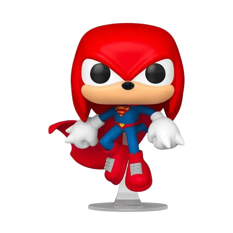 DC x Sonic the Hedgehog Funko Pop Vinyl: Knuckles (Superman) van Funko – cover 2 van 2
