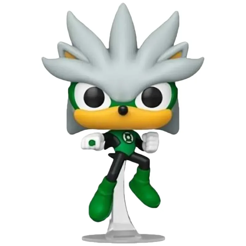 DC x Sonic the Hedgehog Funko Pop Vinyl: Silver (Green Lantern) by Funko – cover 2 of 2