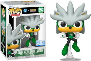 DC x Sonic the Hedgehog Funko Pop Vinyl: Silver (Green Lantern) by Funko – cover 1 of 2