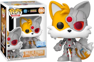 DC x Sonic the Hedgehog Funko Pop Vinyl: Tails (Cyborg) van Funko – cover 1 van 2