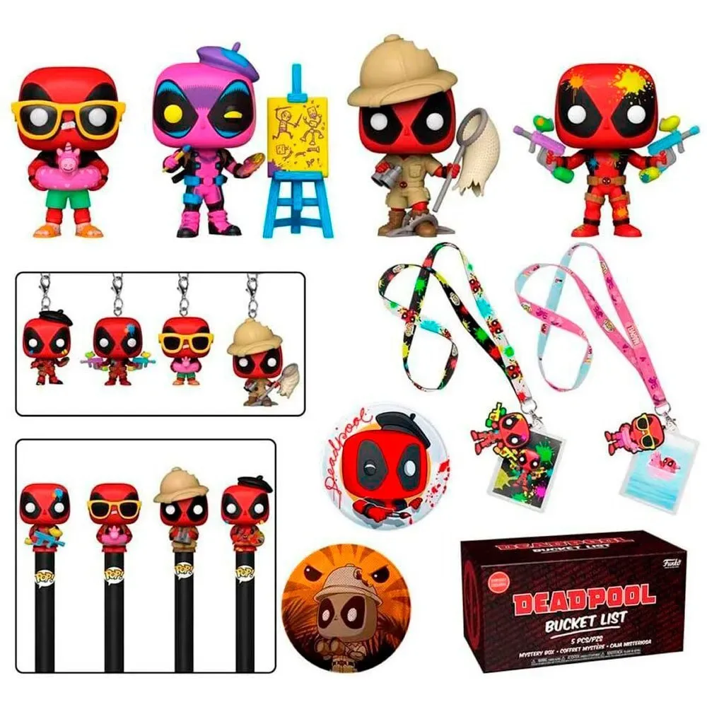 Deadpool 2021 Mistery Box-figur från Funko – omslag