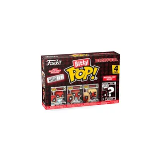 Deadpool Funko Bitty Pop! 4-Pack: Deadpool Sleepover / Deadpool LARP / Deadpool Heavy Metal van Funko – cover 2 van 4