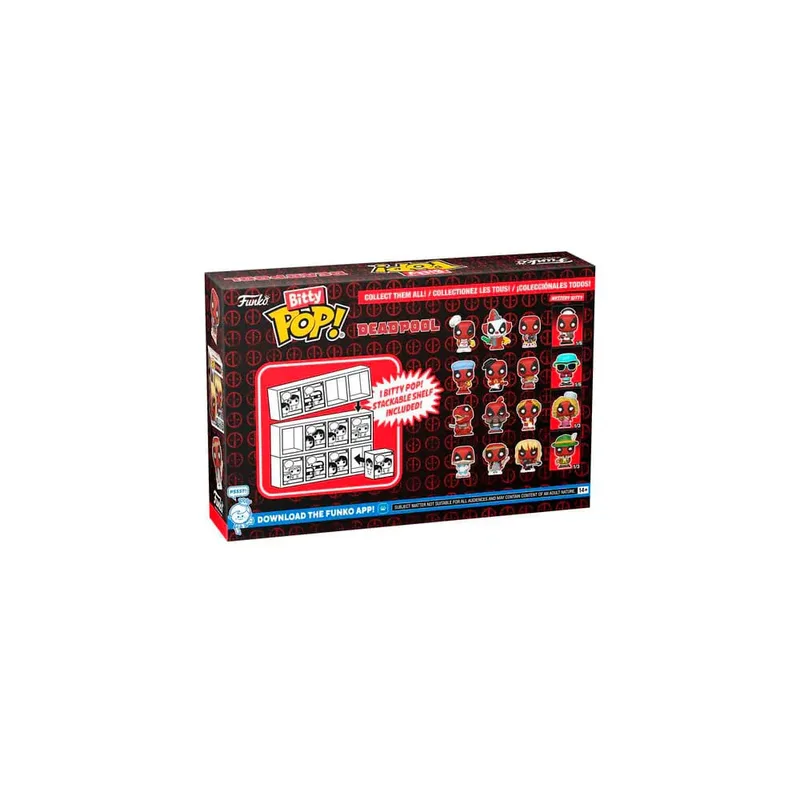 Deadpool Funko Bitty Pop! 4-Pack: Deadpool Sleepover / Deadpool LARP / Deadpool Heavy Metal van Funko – cover 3 van 4