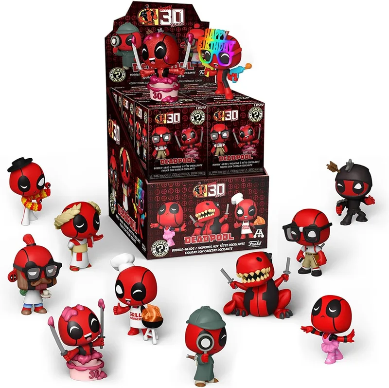 Deadpool Funko Mystery Mini Vinyl Figure (30th Anniversary) van Funko – cover