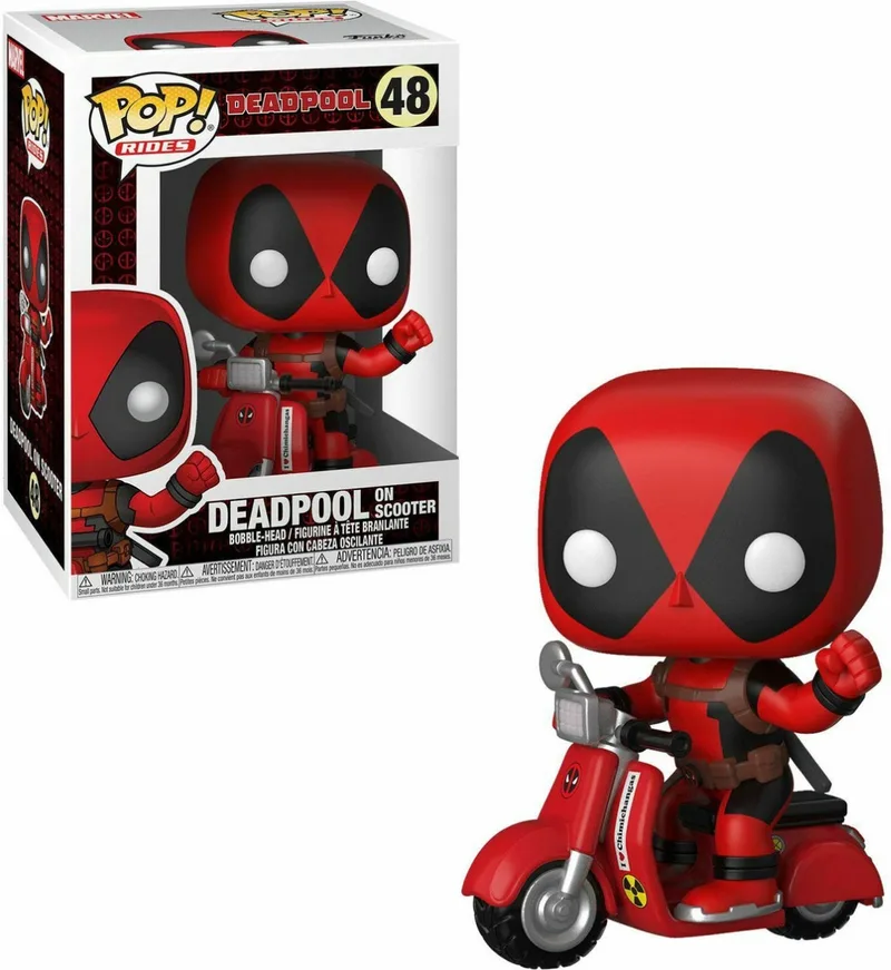 Deadpool Funko Pop Vinyl: Deadpool and Scooter van Funko – cover 1 van 2