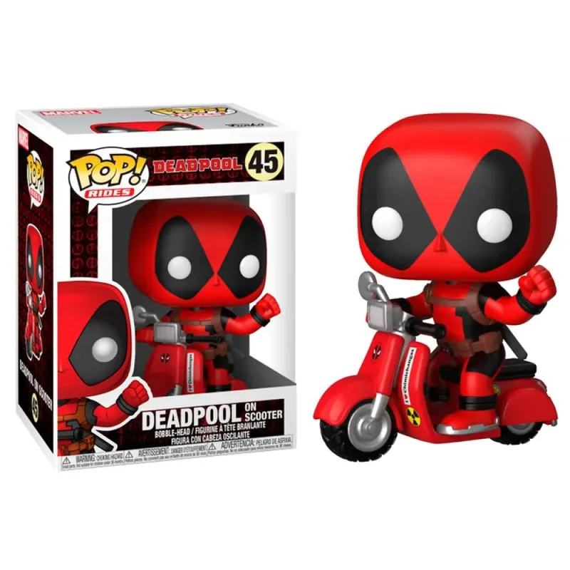 Deadpool Funko Pop Vinyl: Deadpool and Scooter van Funko – cover 2 van 2