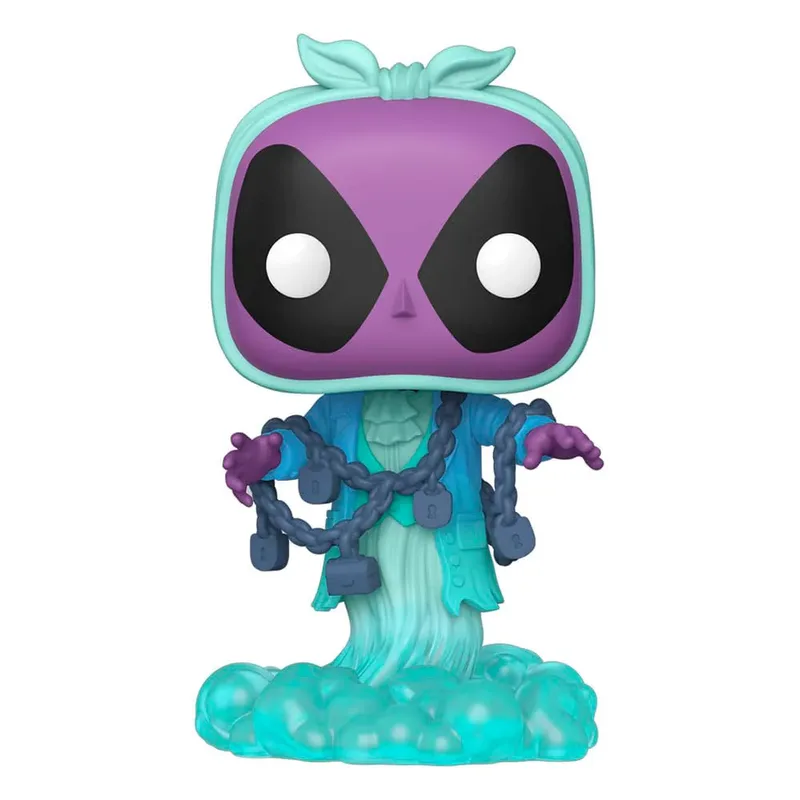 Deadpool Funko Pop Vinyl: Deadpool as Jacob Marley van Funko – cover 2 van 2