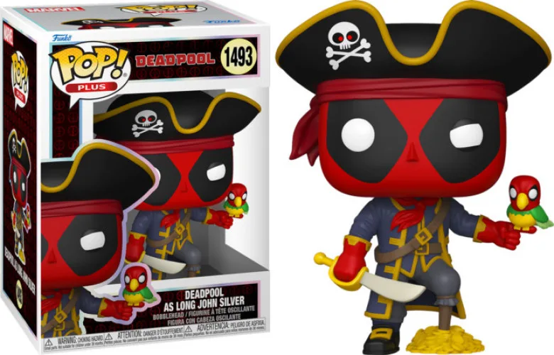 Deadpool Funko Pop Vinyl: Deadpool as Long John Silver van Funko – cover 1 van 2